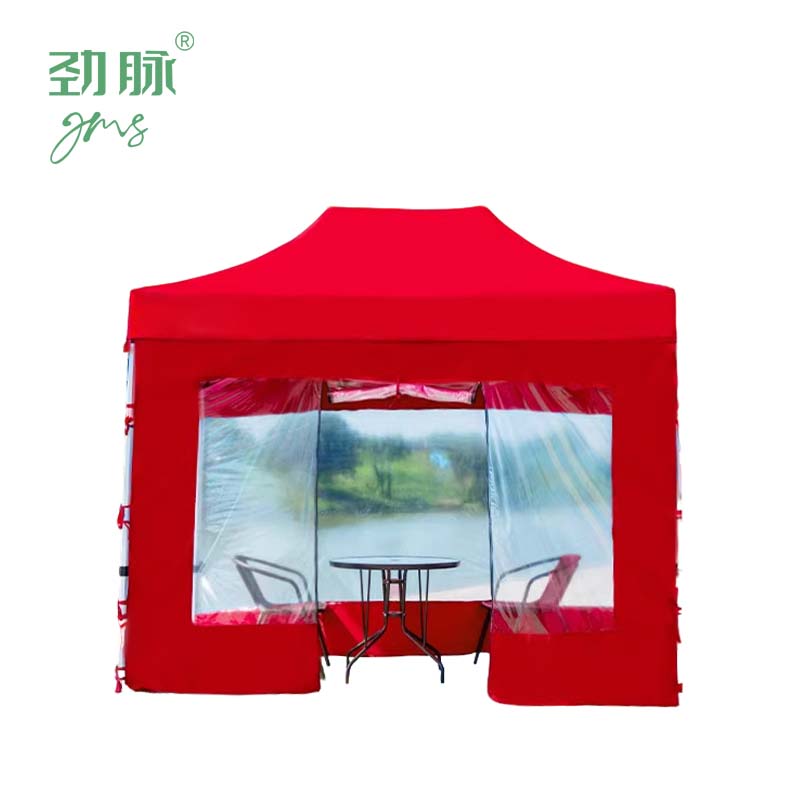 劲脉 户外透明帐篷 蓝色-2*2*2M 顶高清大图