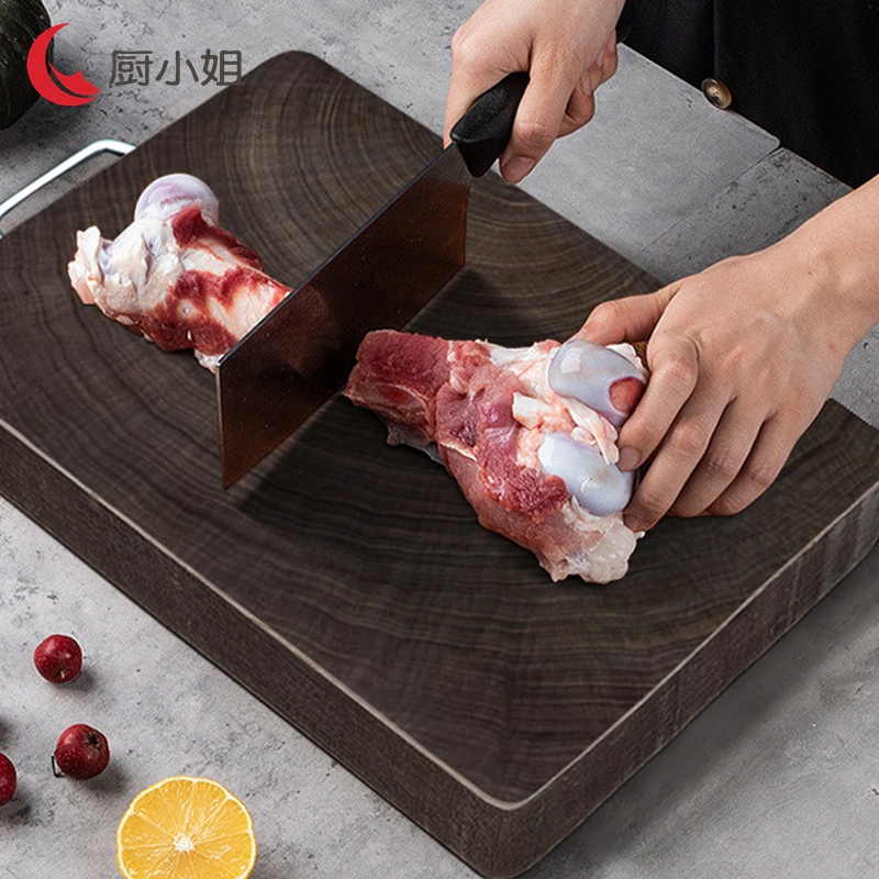 厨小姐耐裂整木菜板实木砧板50*35*3cm/个高清大图
