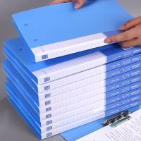 20个装文件夹办公用品a4双夹夹子资料夹文件夹夹板学生用板夹
