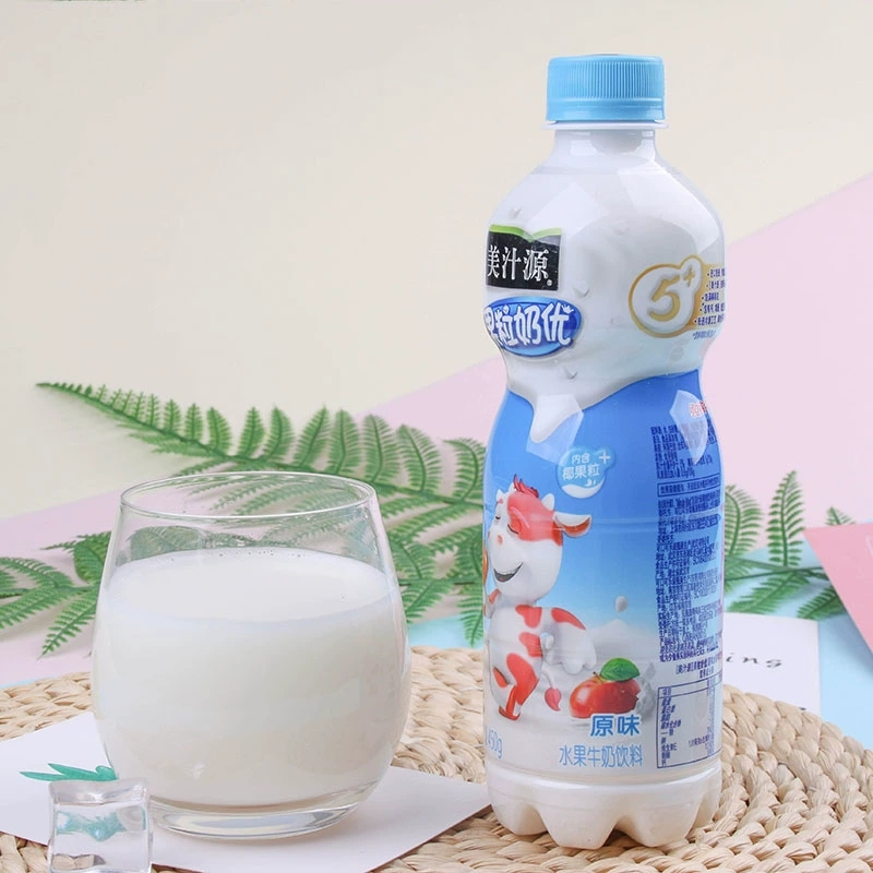 美汁源果粒奶优草莓味450MLx15