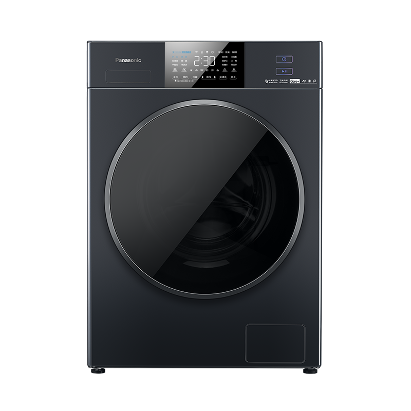 松下(Panasonic)滚筒洗衣机12KG洗9KG烘全自动洗烘一体 纳诺怡护理 XQG120-EGB6A