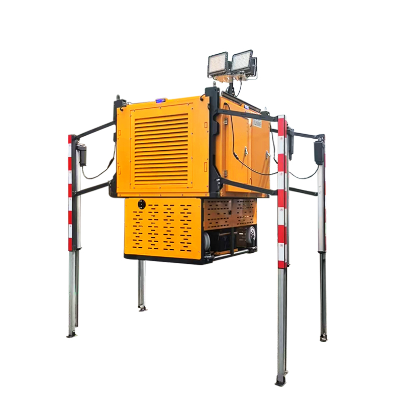 简工智能(JAGONZN)YQ-05B-I AC220V/4×100W 多功能自动化照明灯塔(计价单位:台)黄色高清大图