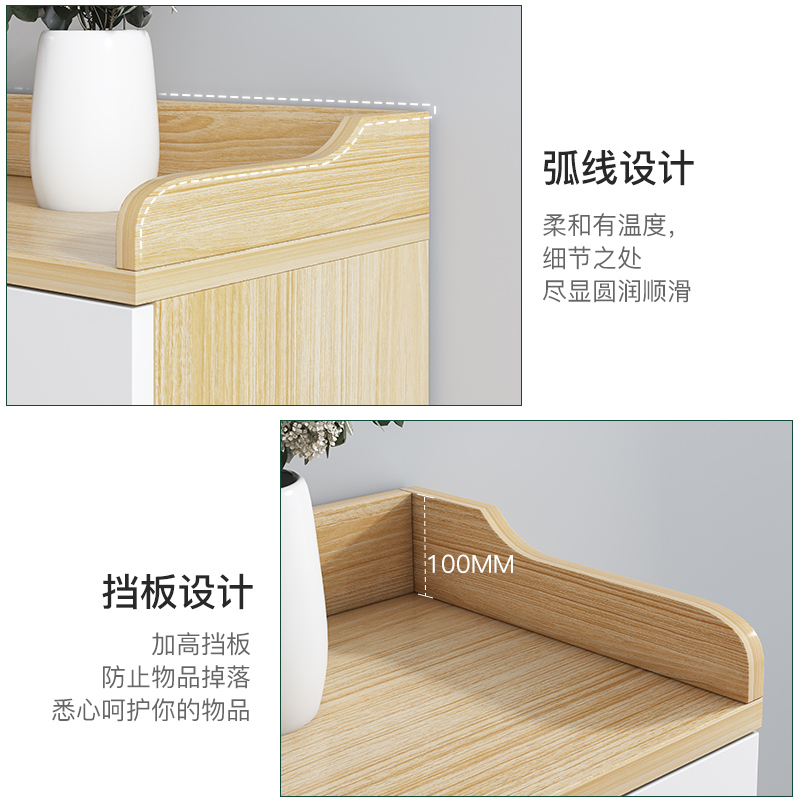 大容量家用进门口鞋柜玄关柜镂空简约现代储物鞋柜收纳楼梯口鞋架