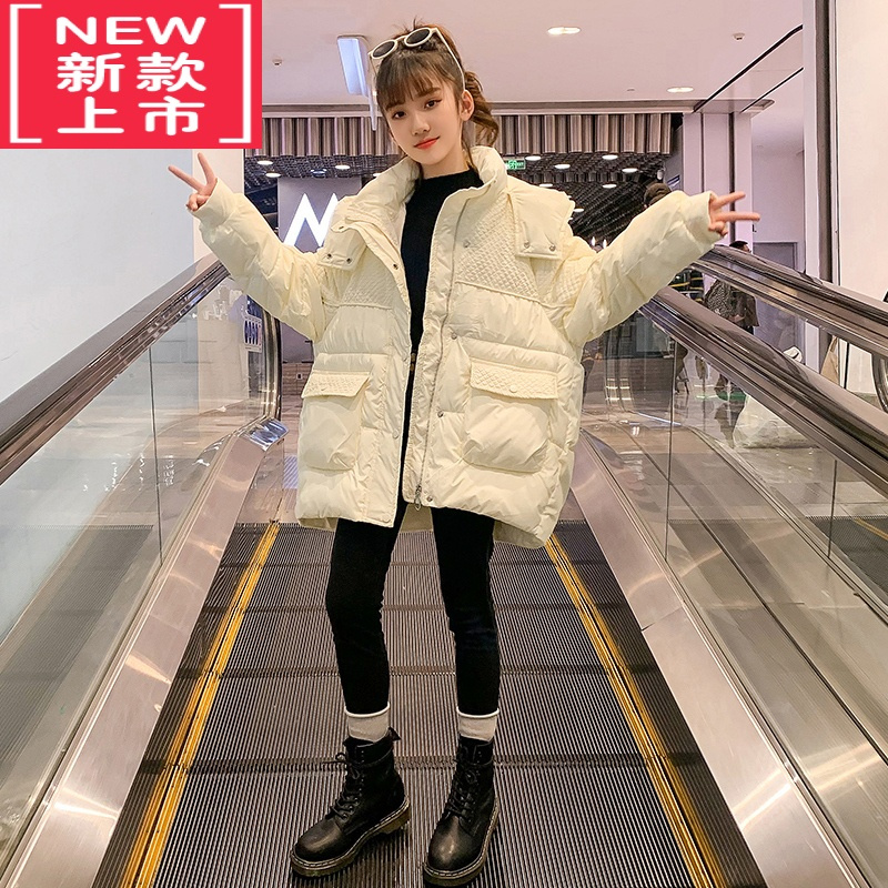 可莉允女童冬季羽绒棉服2022新款冬装洋气儿童棉袄外套秋冬款女大童棉衣