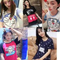 睡衣女夏套装胖妹妹大码短袖两件套秋纯棉宽松胖mm200斤家居服刚