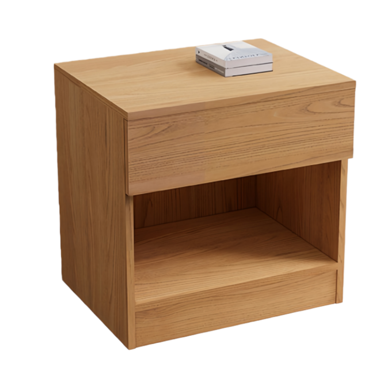 烁恒 床头柜50cm 个高清大图