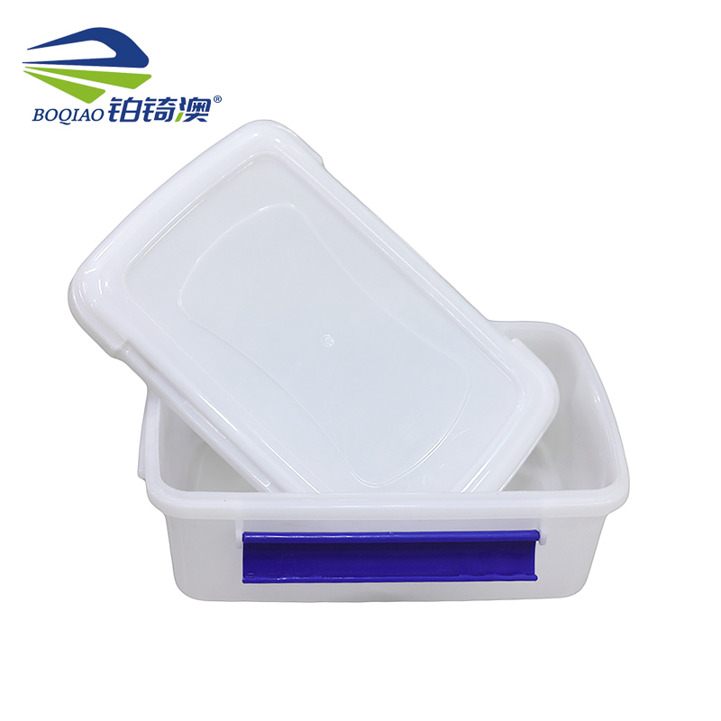 铂锜澳钢化带扣保鲜盒21.5*15.5*7.5cm高清大图