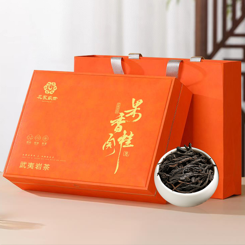 花家盛世 伴手礼岩茶果香肉桂256g 高山鲜叶自然醇香 回味悠长滋养身心高清大图