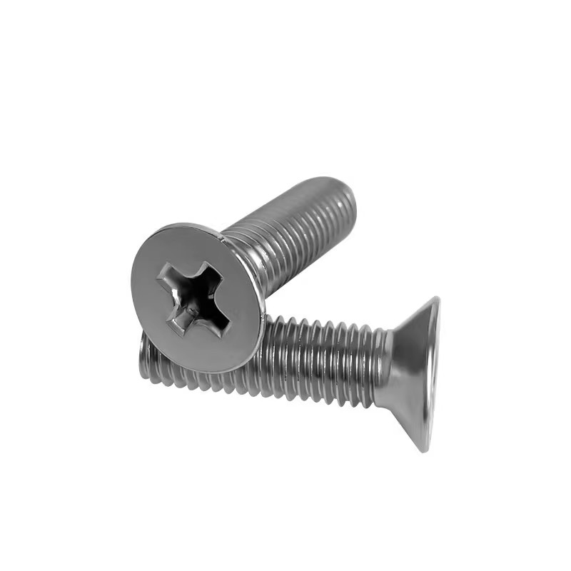 冰匠 304不锈钢十字平头螺丝沉头螺丝钉小机螺钉 袋高清大图