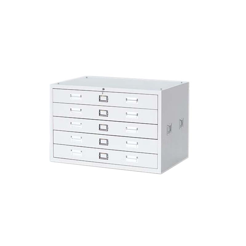 利特莱依底图柜工程资料图纸柜0号1号抽屉柜文件柜地图柜菲林柜图纸收纳柜1号单节1000*700*550 灰白色