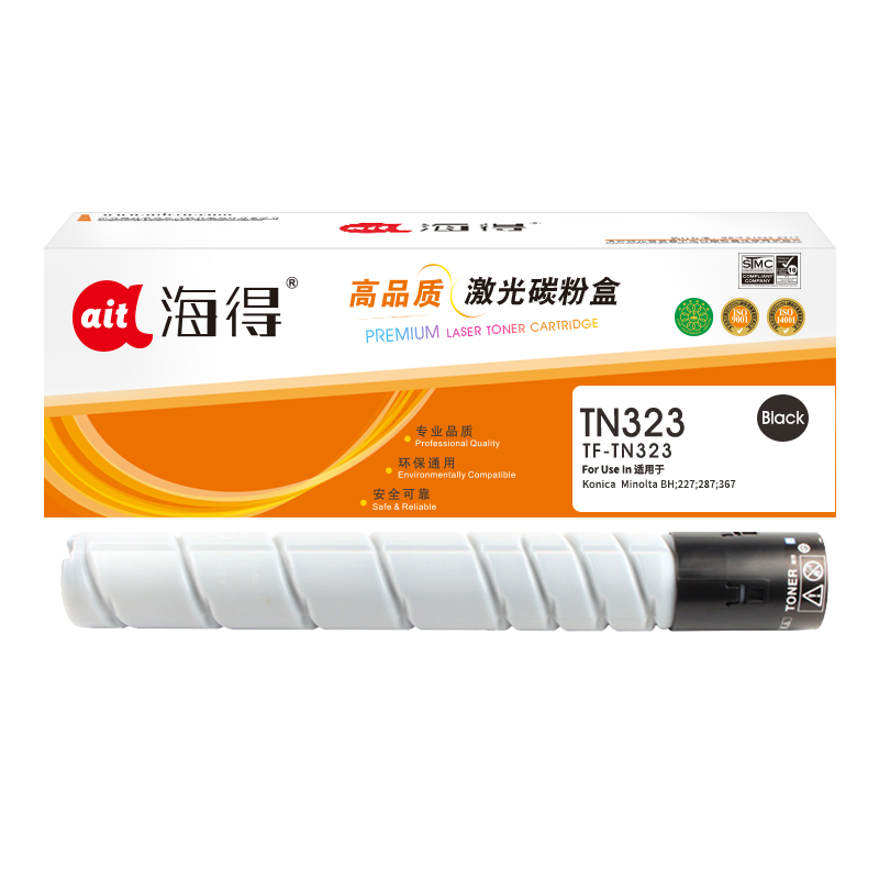 海得TN323墨粉盒TF-TN323适用柯尼卡美能达Konica Minolta bizhub 227 287 367高清大图