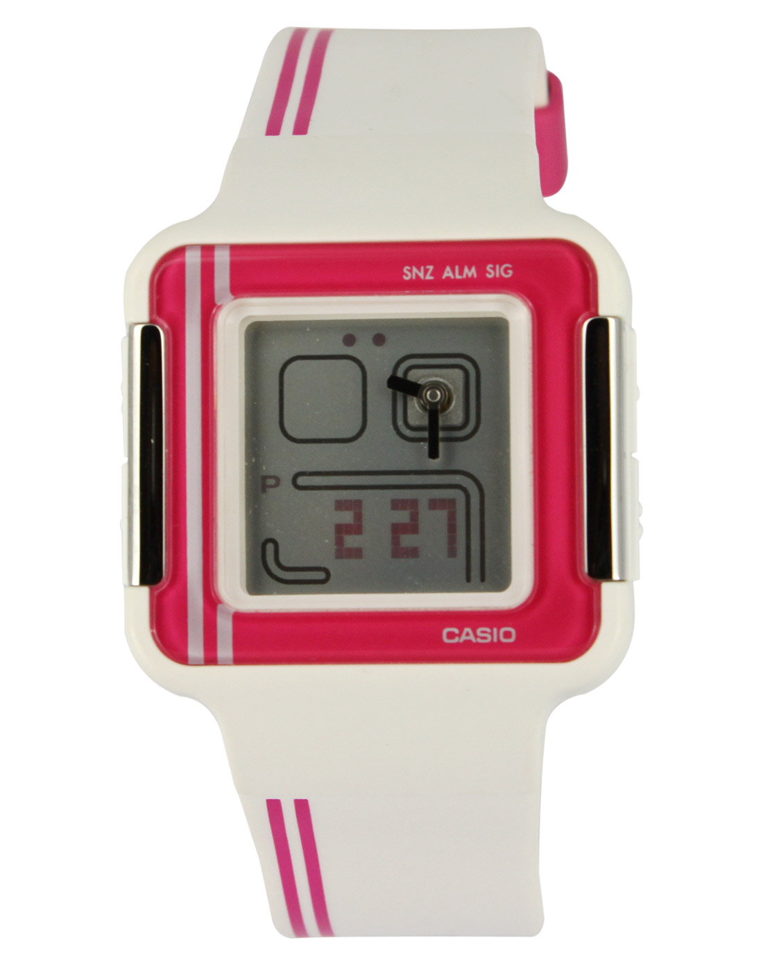 卡西欧casio手表儿童可爱女孩学生手表lcf214d参数