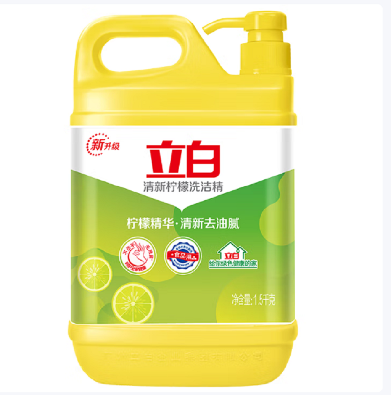 立白清新柠檬洗洁精1.5kg*1瓶
