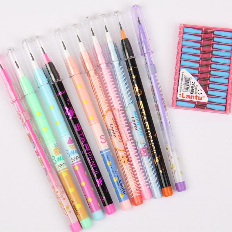 4支装1202款(配72粒铅芯) 下蛋笔 免削自动铅笔小学生不削通头铅笔 儿童奖品下蛋笔 免削自图片