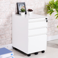 中伟钢制桌下柜挂劳柜三抽柜文件柜资料柜