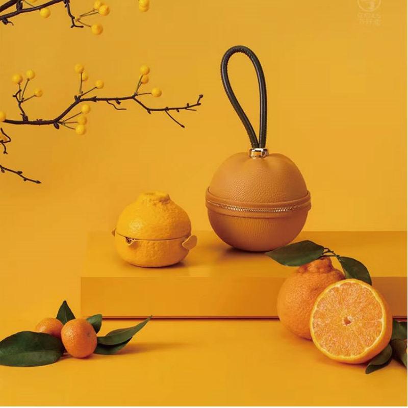 万仟堂(EDENUS) 大吉大利 快客杯01橘黄釉(一壶一杯一包)