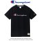 Champion 冠军夏季刺绣圆领套头男士短袖T恤情侣休闲运动T恤女潮 C8-A204