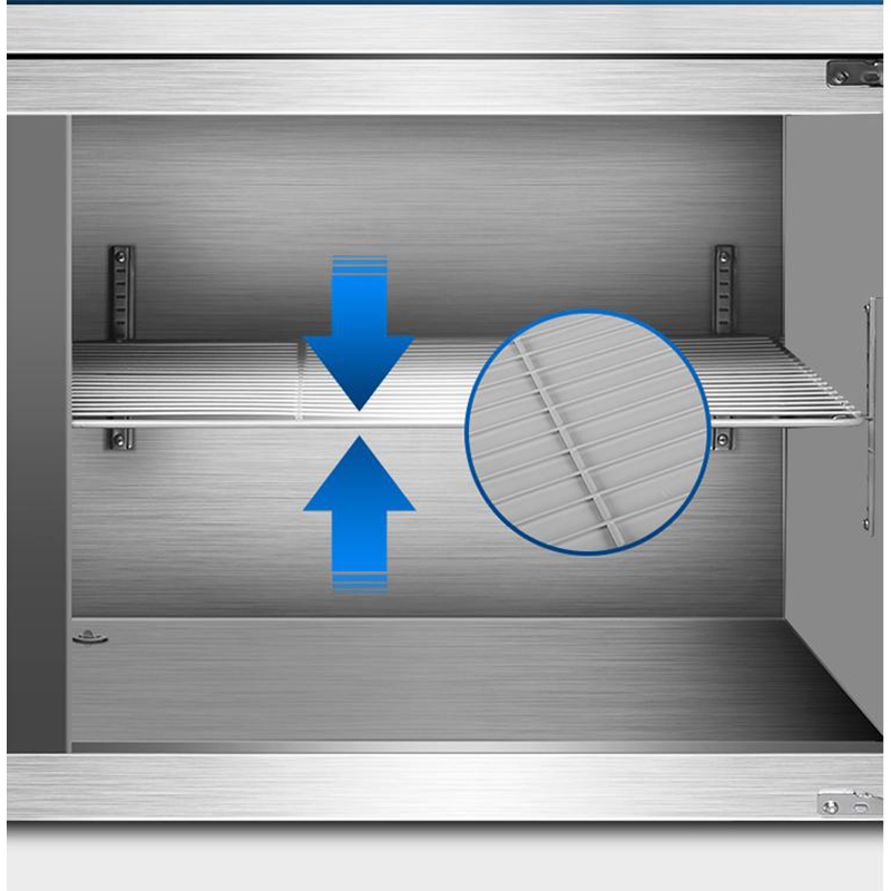 烹巅(Poondear)商用平冷工作台 1米8双温 PD-LS1880高清大图