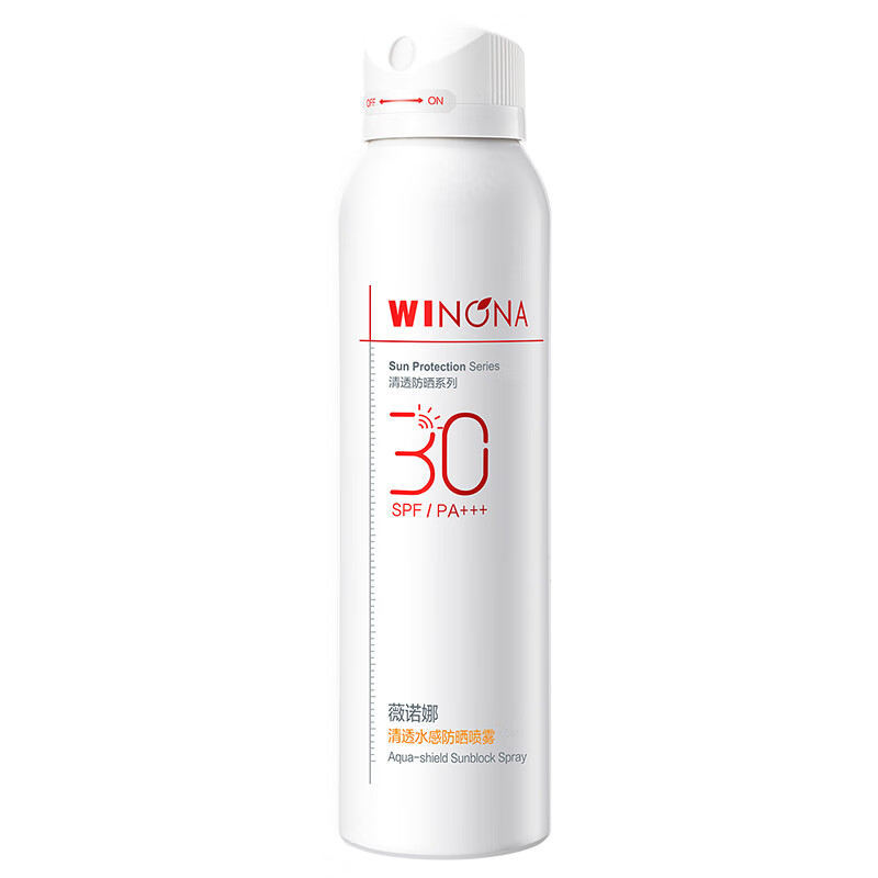 薇诺娜清透水感防晒喷雾SPF30PA+++ 120ml 速干防晒护肤品高清大图