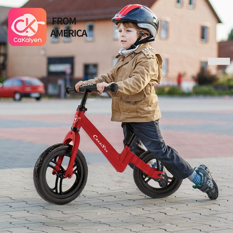 cakalyen可莱茵儿童平衡车儿童自行车滑步车无脚踏单车12寸bwt202
