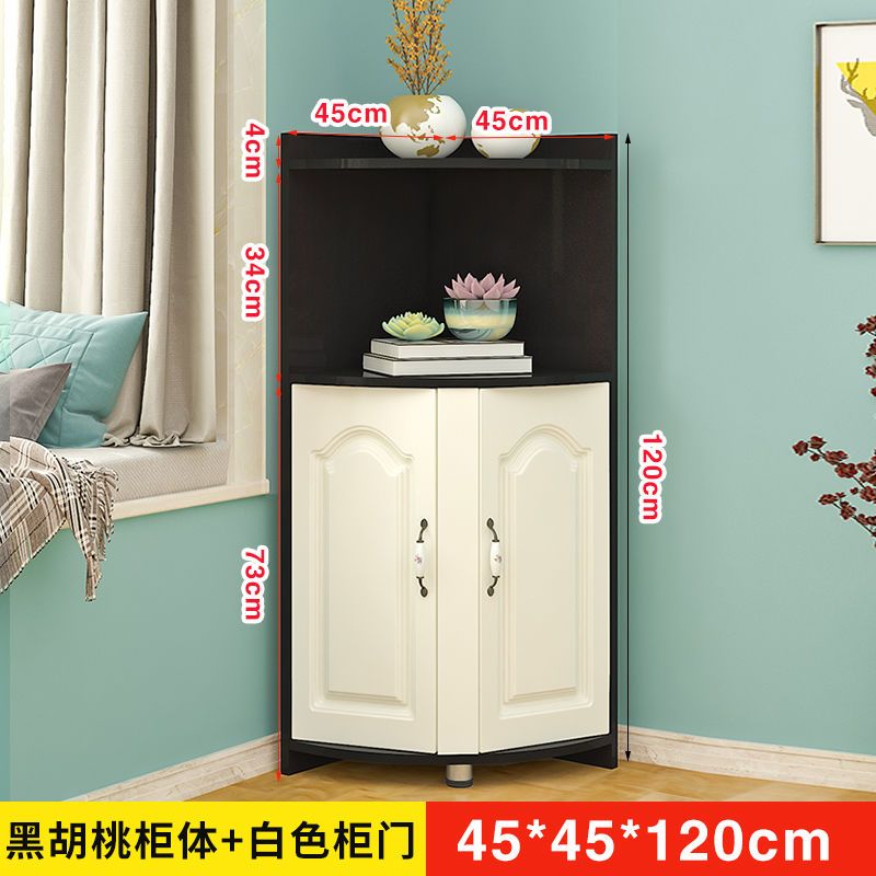 欧式角柜三角柜客厅转角收纳柜卧室闪电客拐角柜子角落立柜边角柜墙角