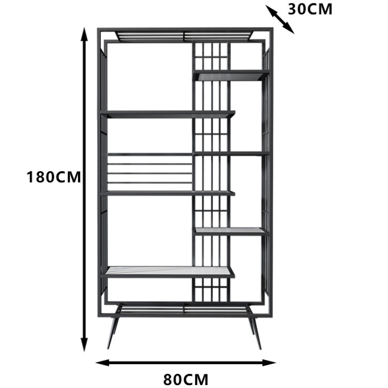 豫龙都置物架铁艺个高清大图