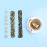 蒙面小熊蜂蜜甘草薄荷养生茶91g女人调理袋装花茶组合养生茶养胃茶