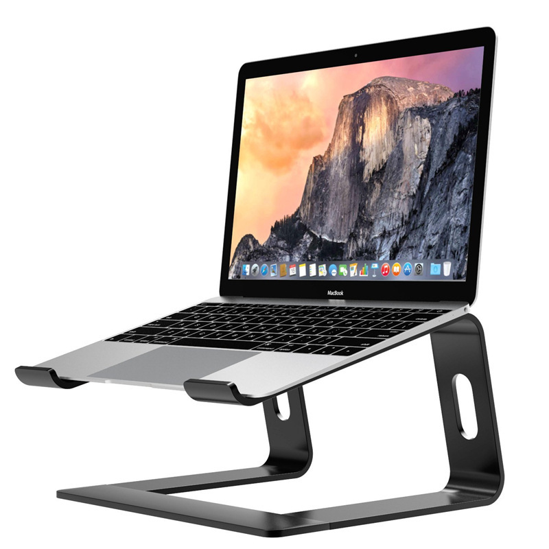 艾普奇 M5笔记本支架颈椎pro手提电脑散热托架macbook铝合金桌面垫高底座便捷式散热器架子支撑底座