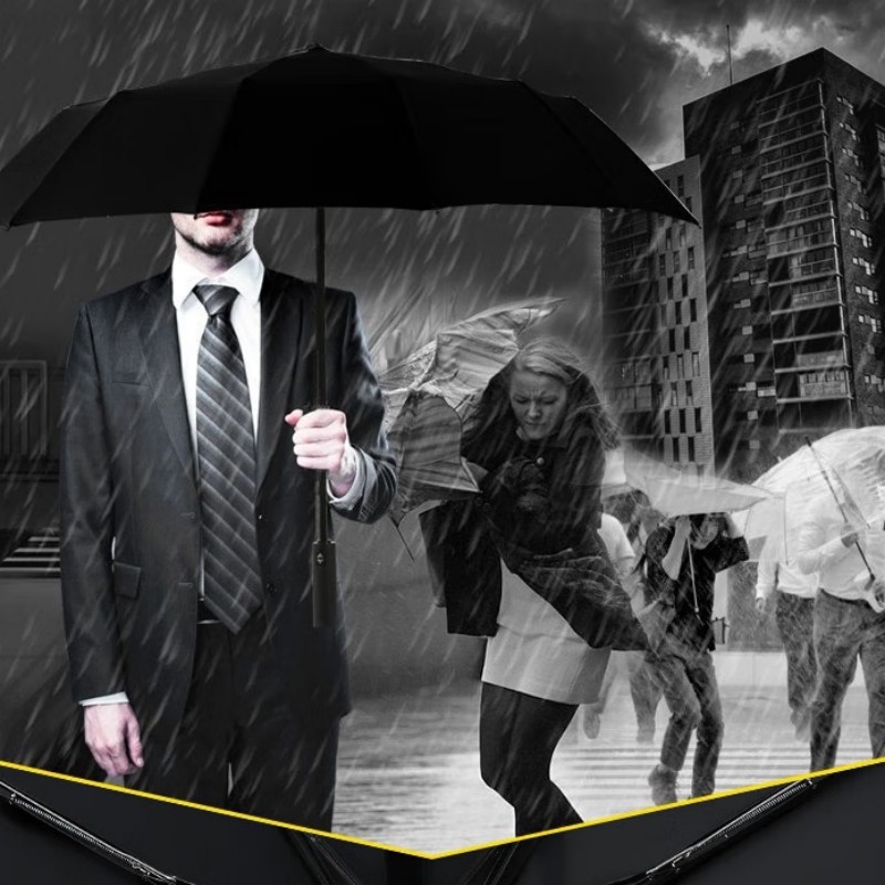 BR 96骨全自动雨伞 一把高清大图