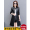 艳如飞海宁皮衣女中长款外套皮风衣2020春秋新款韩版修身显瘦大码夹克潮风衣