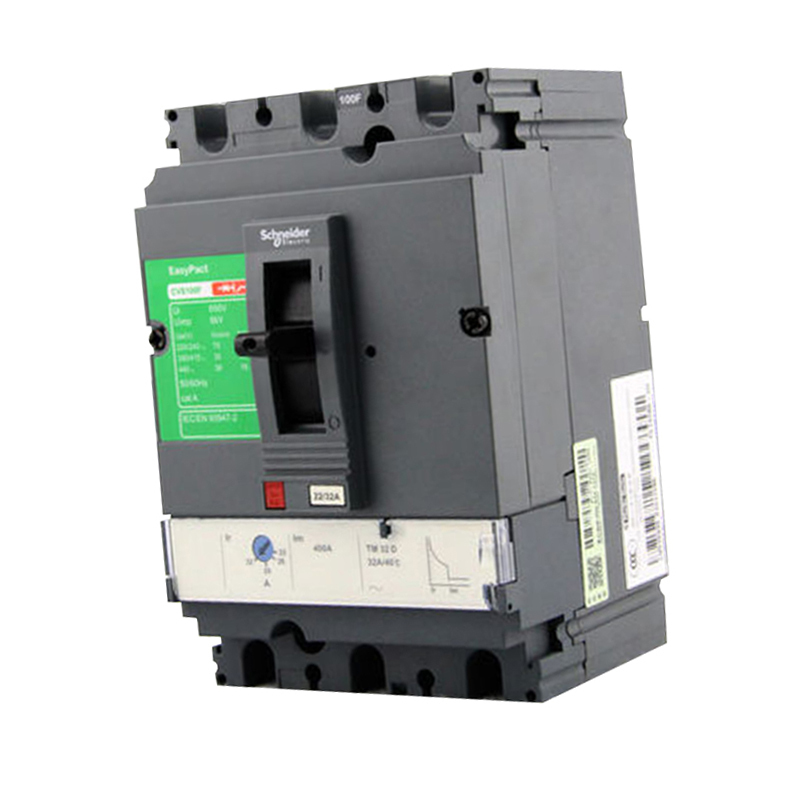 施耐德 塑壳断路器 手动 固定式 CVS100F 100A 3P