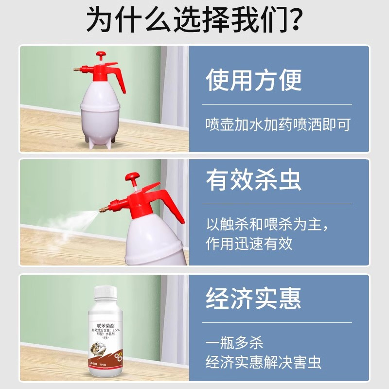 灭杀白蚁防治专用药水室内装修预防户外园林传染全一窝端杀虫喷剂