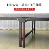 瑞仕达折叠床单双人家用木板简易铁架硬板出租用房板式经济型板床