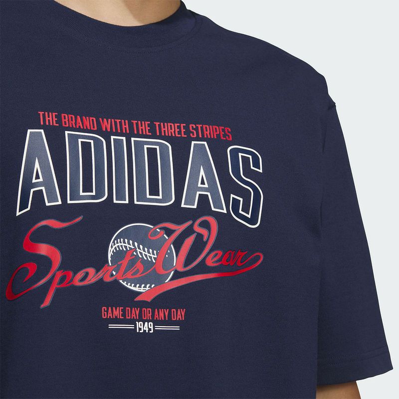 阿迪达斯(adidas)2024男舒适户外休闲百搭运动T恤JN9473