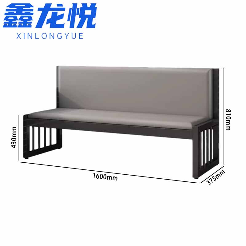 鑫龙悦长条椅3451高清大图