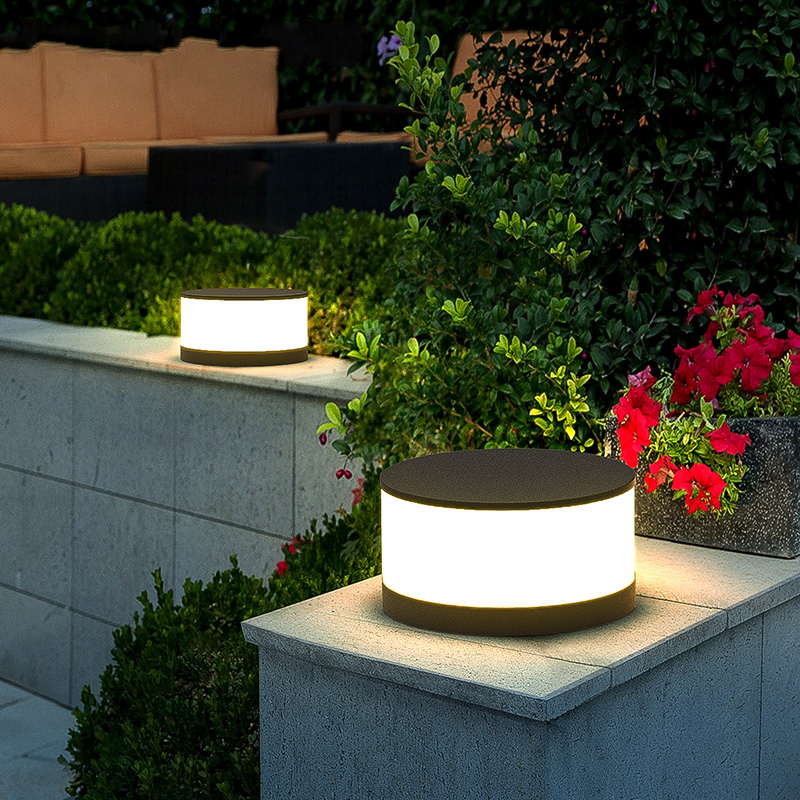 坪灯围墙灯地灯北欧简约庭院灯花园灯外户外景观灯柱头灯