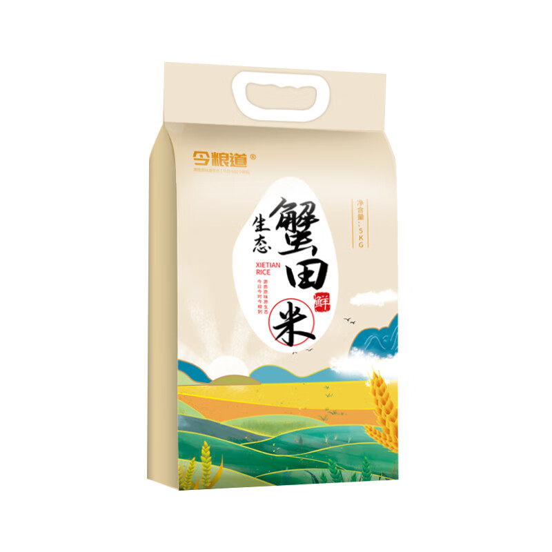 今粮道5KG现磨东北蟹田米JLD021高清大图