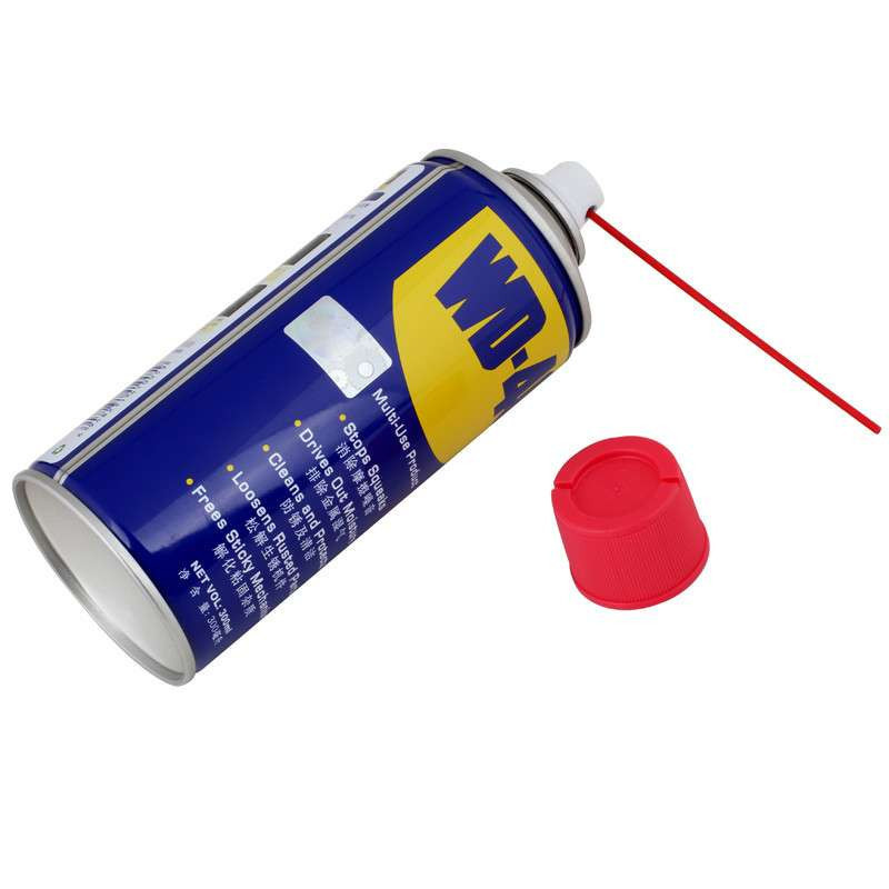 WD-40除锈去锈神器润滑剂金属强力WD40去绣清洗液螺丝松动防锈油喷剂除锈剂300ml