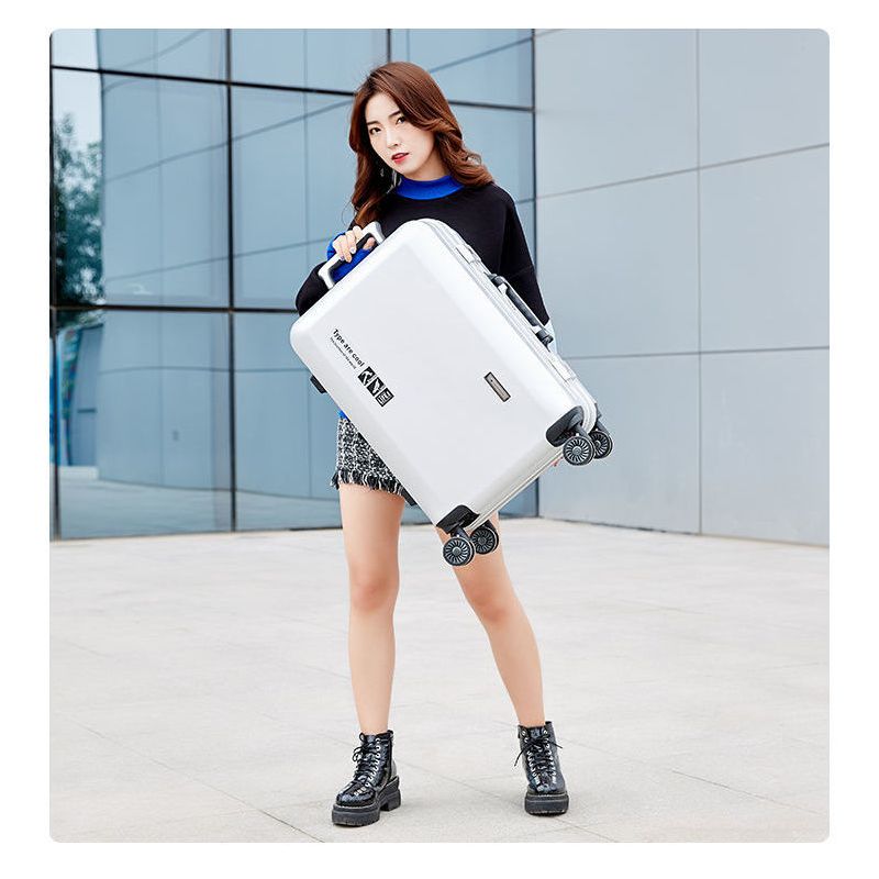 韩版行李箱女学生拉杆箱男旅行箱20寸密码箱万向轮超大容量皮箱