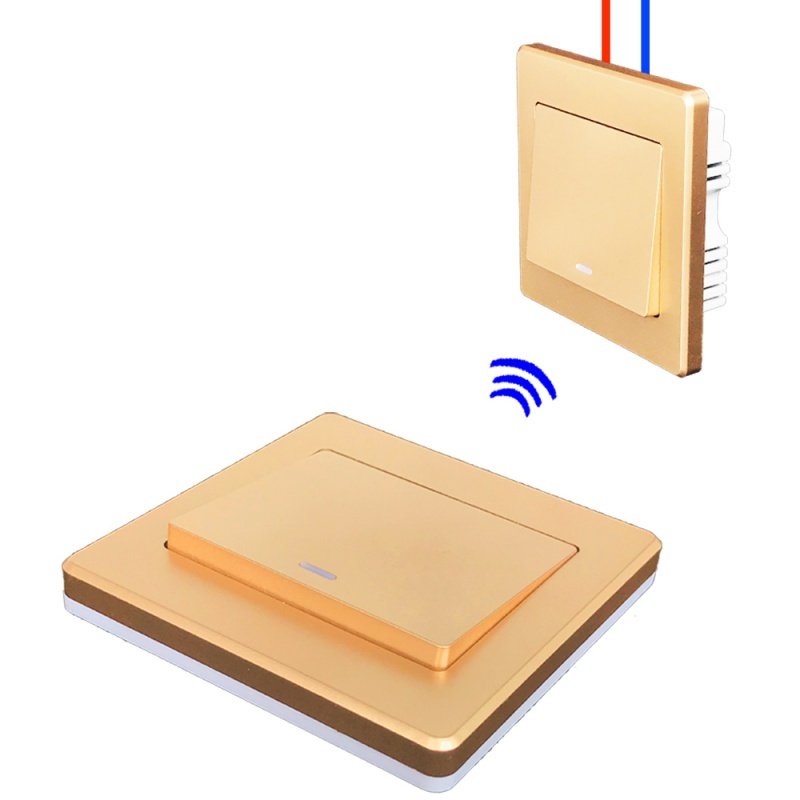 无线开关面板免布线遥控开关220v智能无线家用双控开关随意贴开关