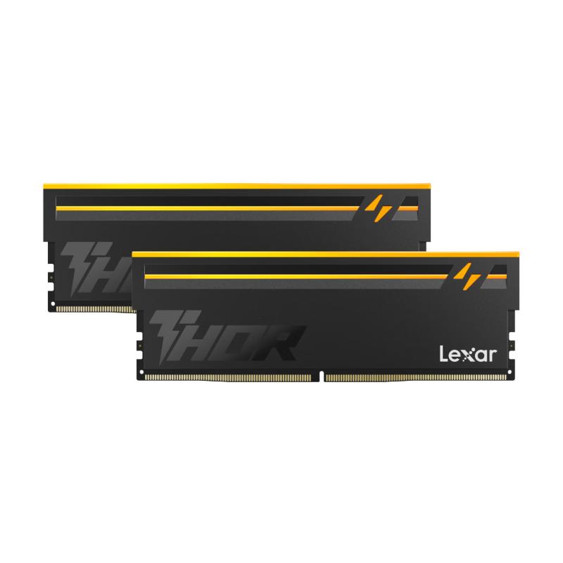 雷克沙 Lexar 内存条 LD5U32G64C42BV-RGD 6400MHz DDR5 (黑) (2×32GB)
