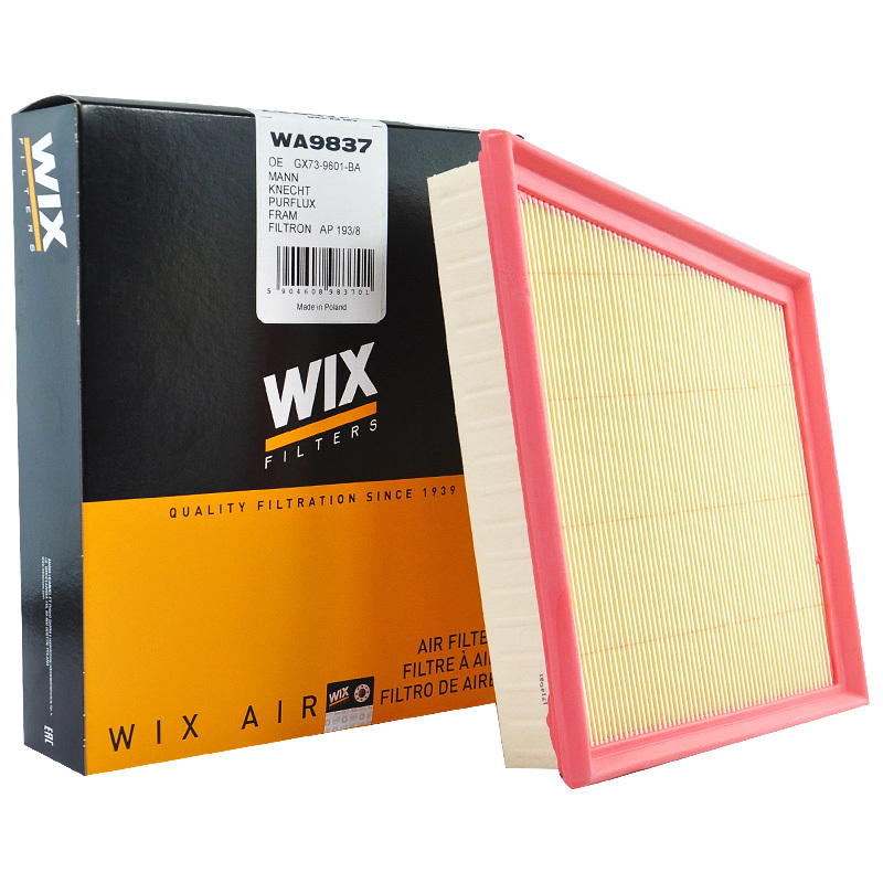 维克斯(WIX)空气滤.右侧WA9837适配捷豹XE/XF/F-pace