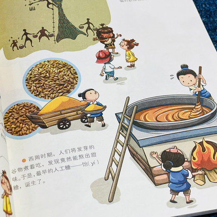 [醉染正版]漫画版万物由来科普绘本书全套6册万物简史少儿彩绘版幼儿小百科全书6-8岁以上10岁小学生课外读儿童身边的科普高清大图