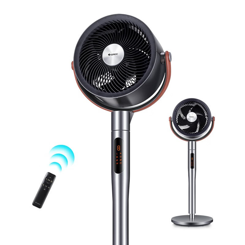 格力(GREE) 空气循环扇家用客厅卧室节能省电直流变频遥控定时落地扇立式涡轮智能循环电风扇FXDZ-2307Bg5高清大图