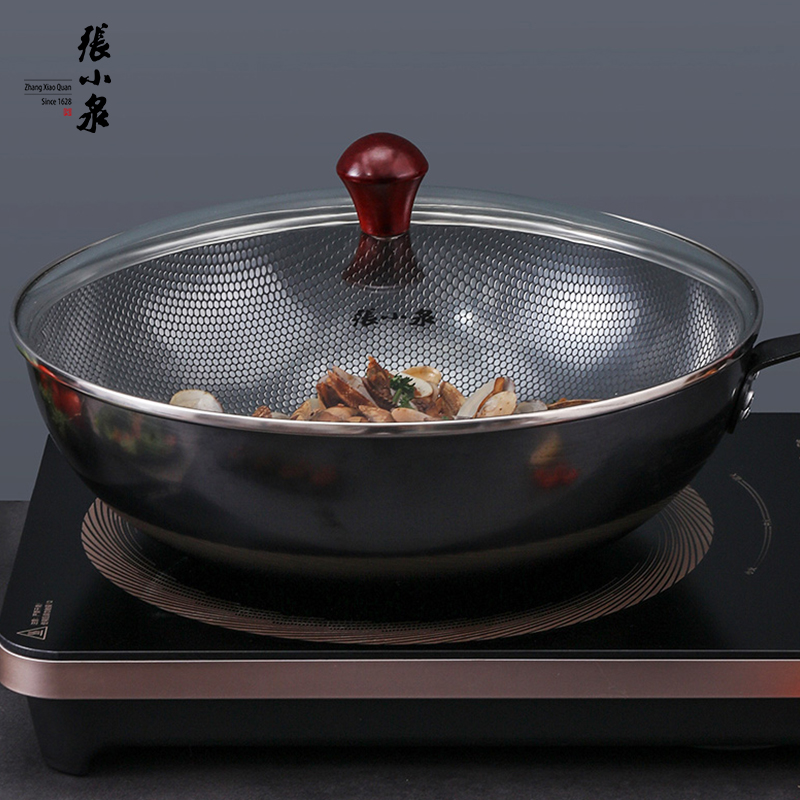 张小泉 嘉岚珍珠铁锅C30710100 32cm高清大图