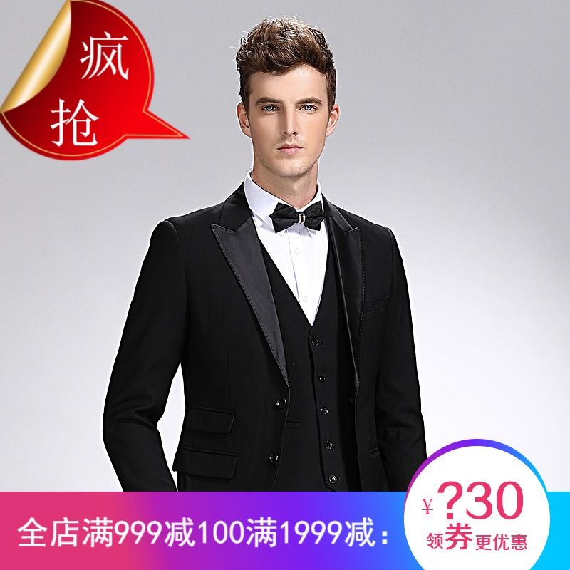 城市骆驼男士西服套装伴郎服租赁新郎服装西服套装韩版结婚兄弟装伴郎团礼服装男出租冬 价格图片品牌报价 苏宁易购兴淘鞋服专营店