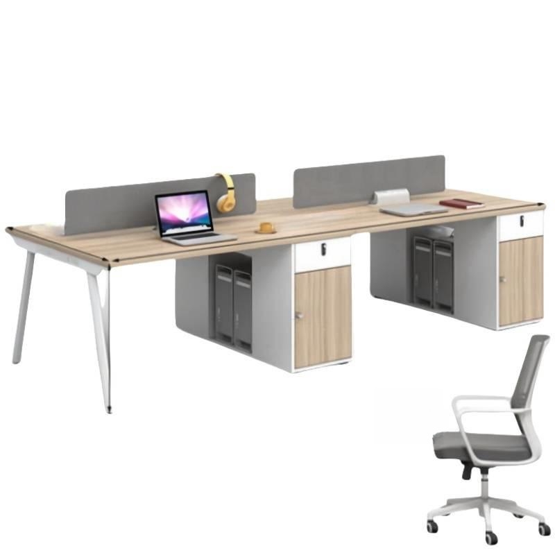 怡卓欧职员桌带4椅套高清大图