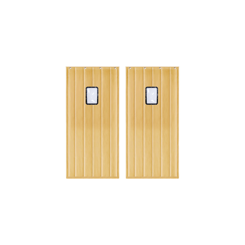 天空桥 棉门帘 MML-2金黄色30*45cm二层棉 平方米高清大图