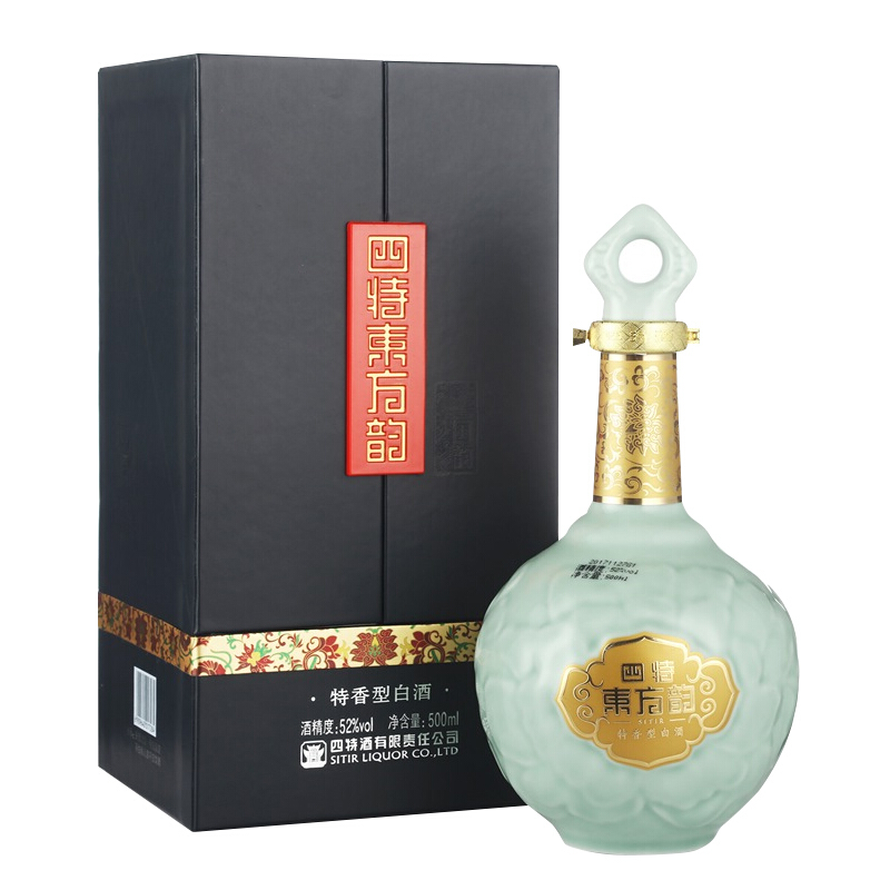 四特 东方韵国韵 52度 500ml*6 箱装 特香型白酒高清大图