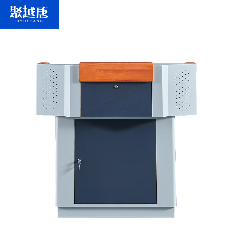 聚越唐JUYUETANG简约北欧办公桌大尺寸可伸缩多功能电脑桌带收纳抽屉办公室书桌高清大图